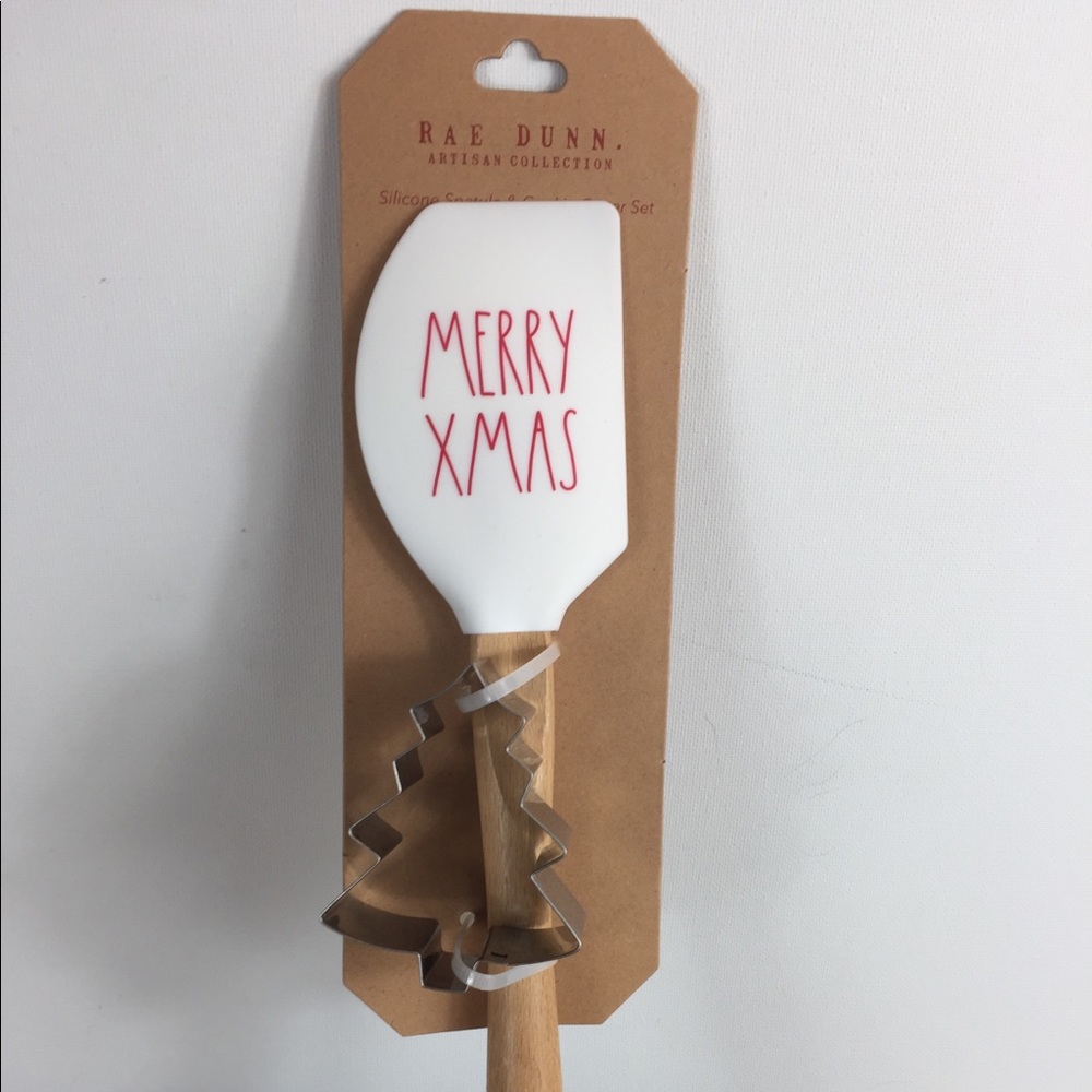 NOT FOR SALE Rae Dunn Merry Christmas Silicone Spatula Set